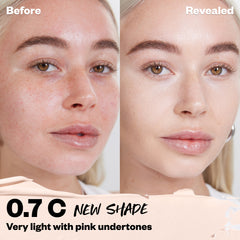Tone 0.7 C (New Shade) Very light with pink undertones