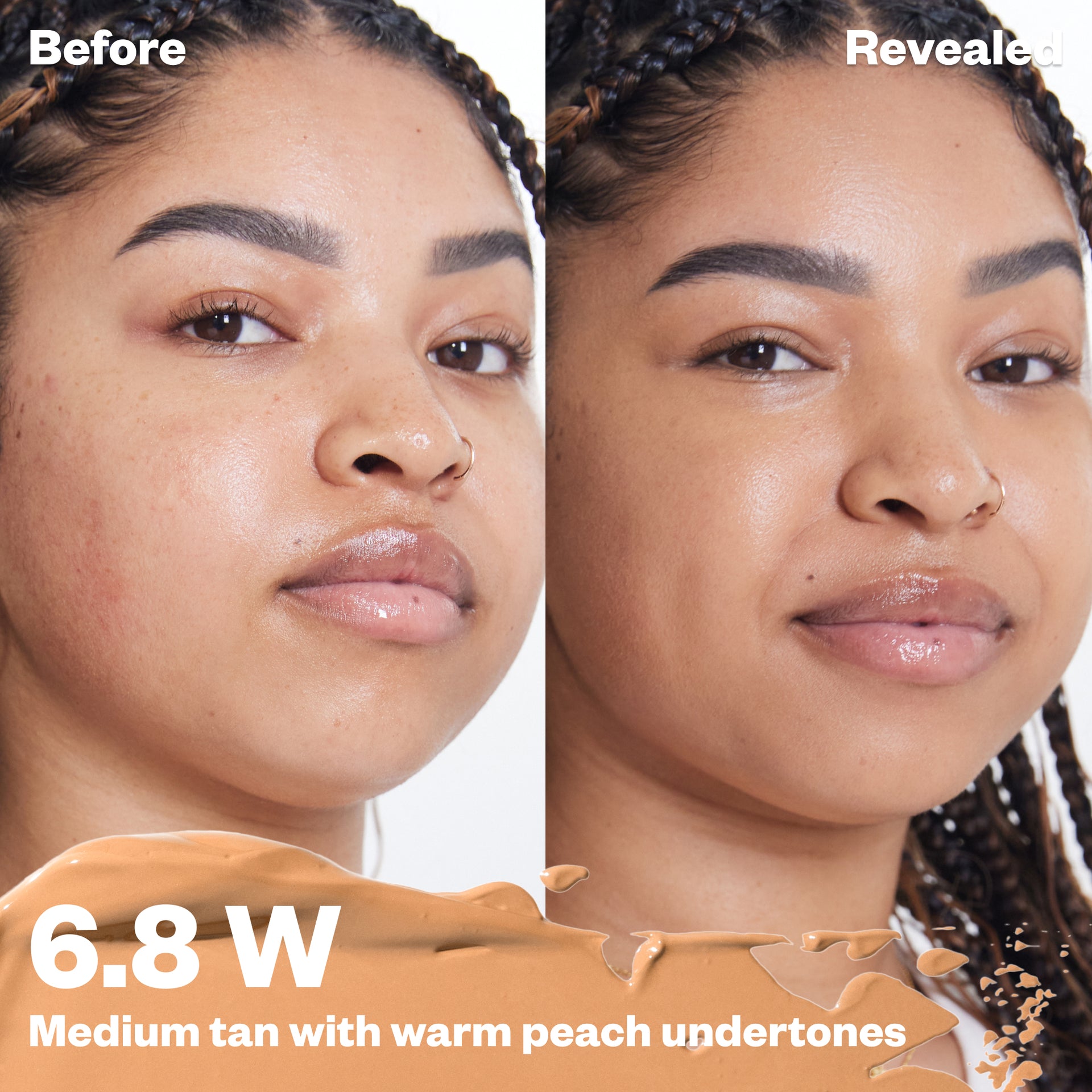 Revealer Concealer Tone 6.8 W - 1