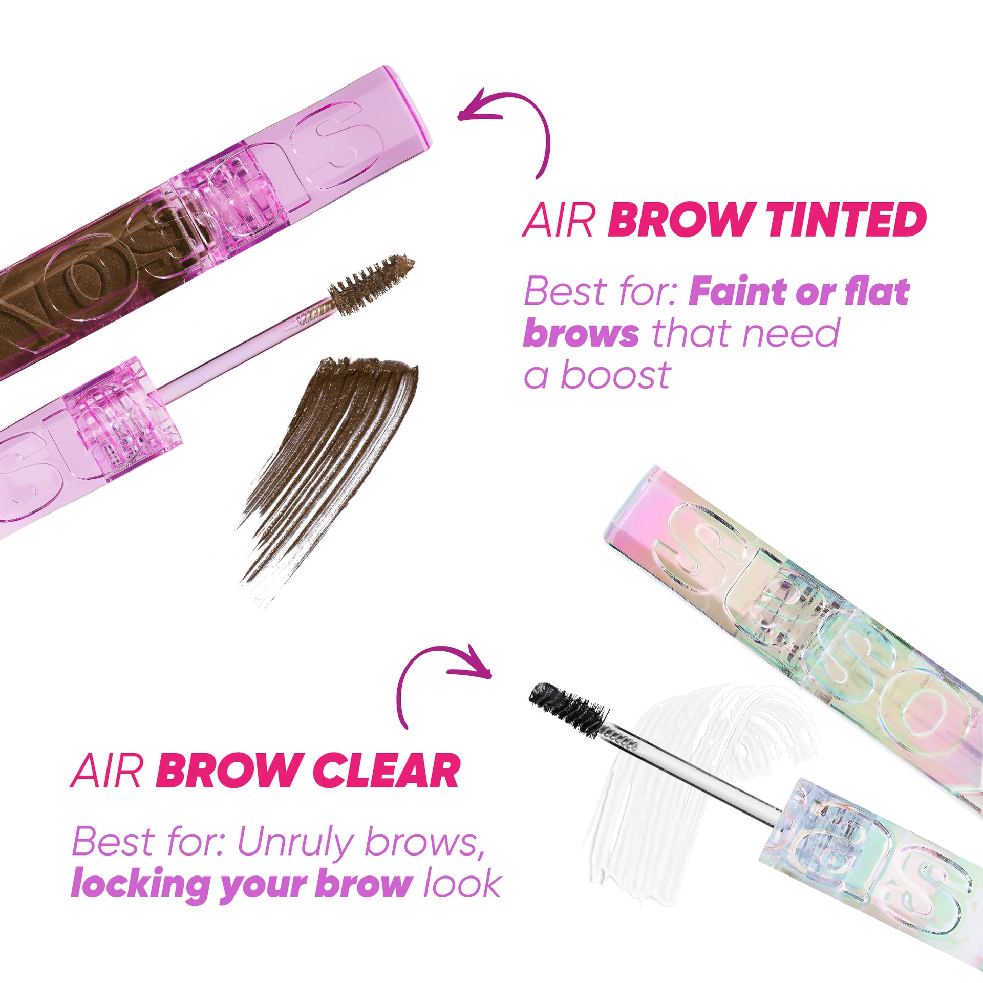 Airbrow Clear Vs. Airbrow Tinted