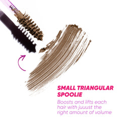 Airbrow Tinted in Soft Brown - Small triangular spoolie