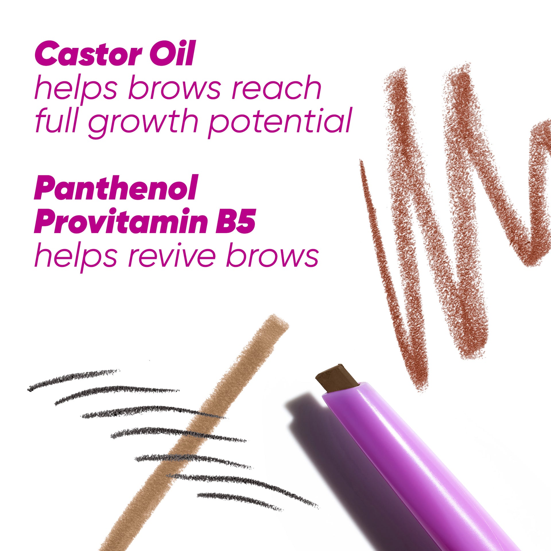 Brow Pop Dual-Action Ingredients