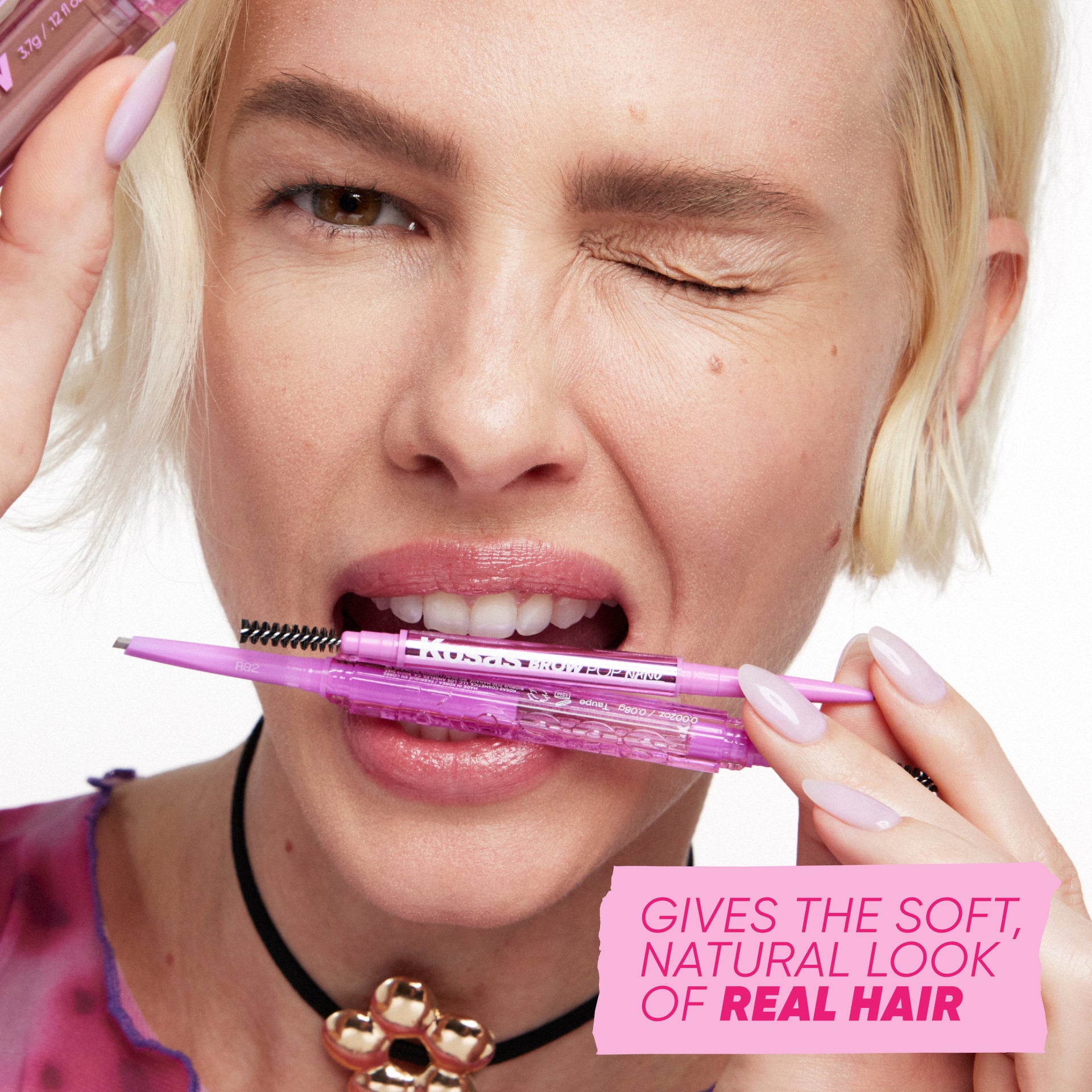 Gives the soft natural look of real hair