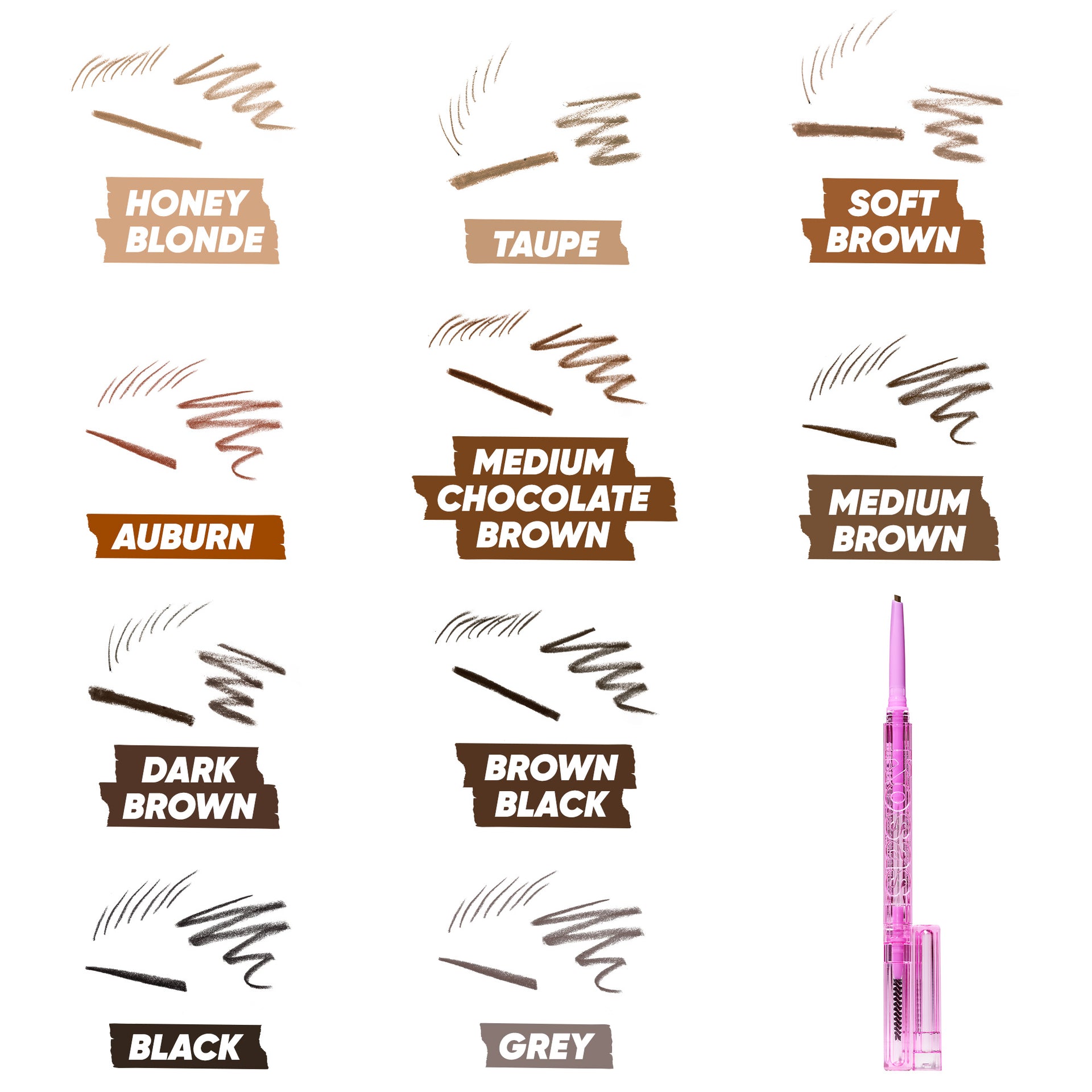 Brow Pop Dual-Action All Shades Smudges