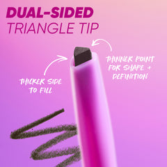 Brow Pop Dual-Action - Dual-sided triangle tip