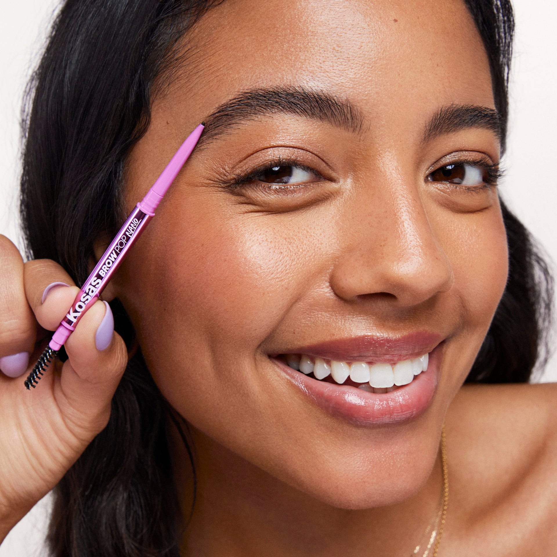 Brow Pop Nano in Brown Black