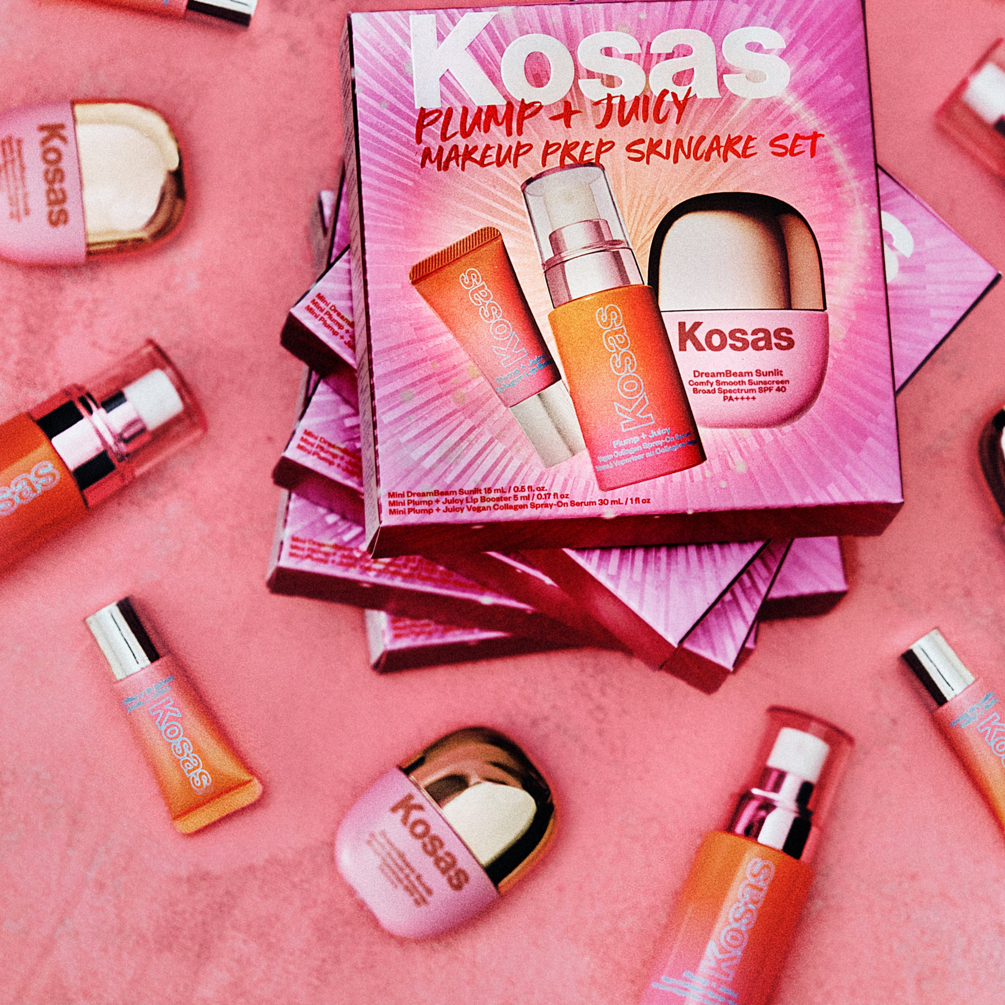 Plump + Juicy Makeup Prep Skincare Set