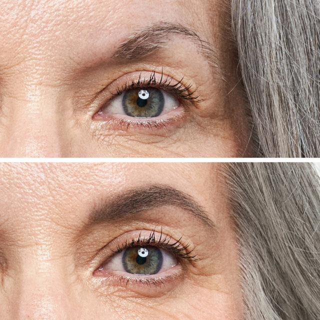 Model wearing Air Brow - Tinted in Grey