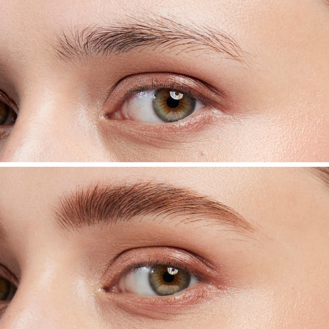 Model wearing Air Brow - Tinted in Medium Brown