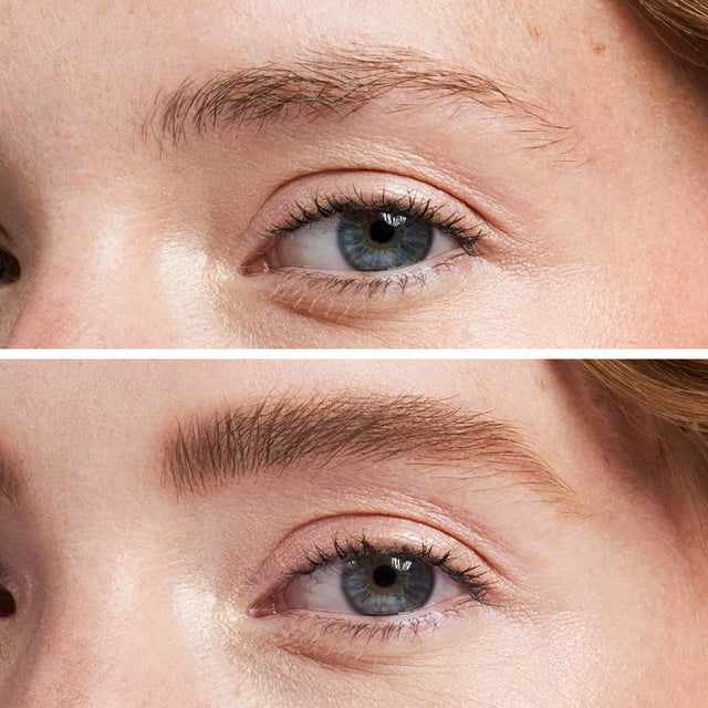 Model wearing Air Brow - Tinted in Soft Brown