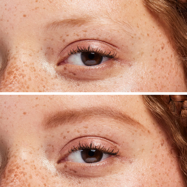 Model wearing Brow Pop in Auburn