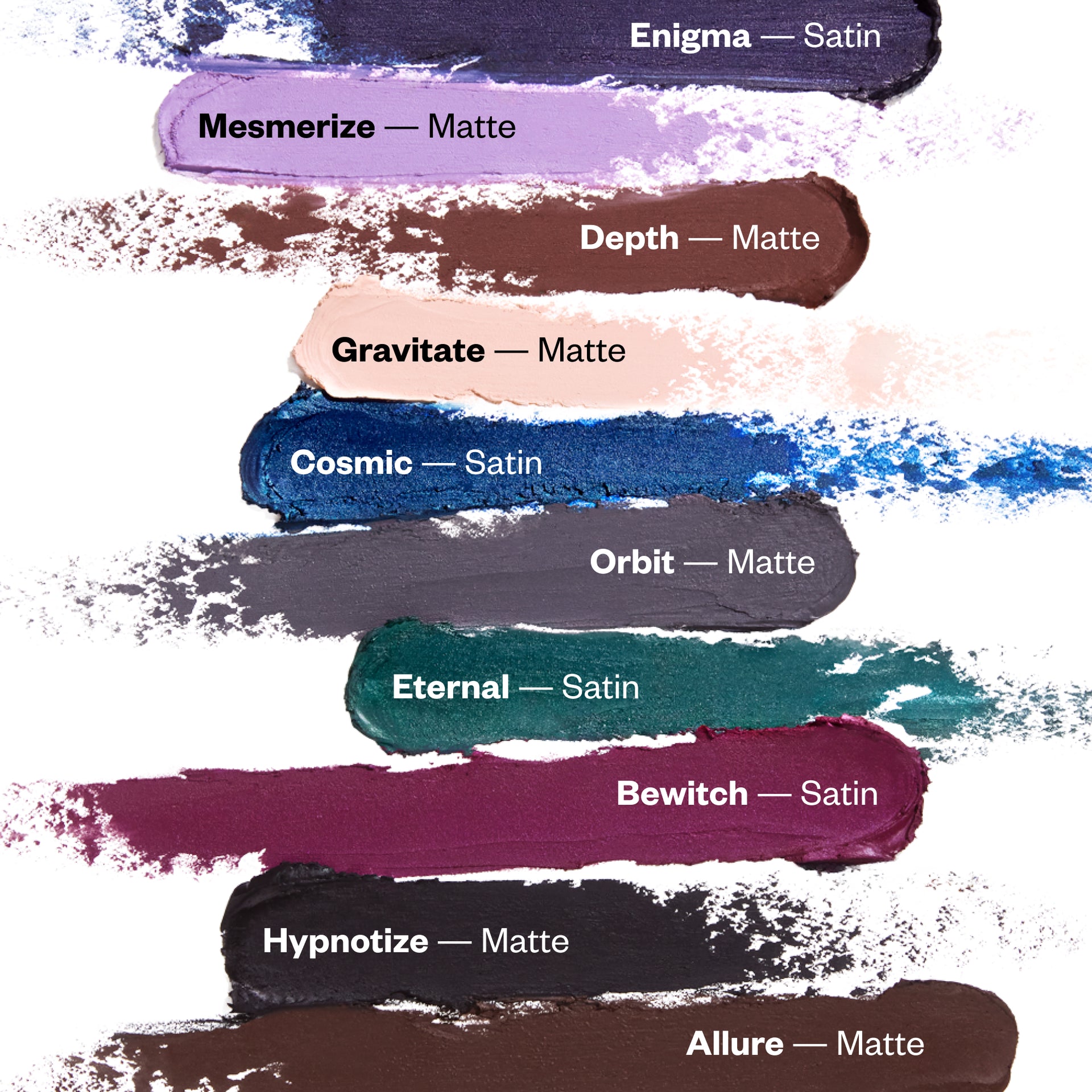 Color swatches of Soulgazer Eyeliner