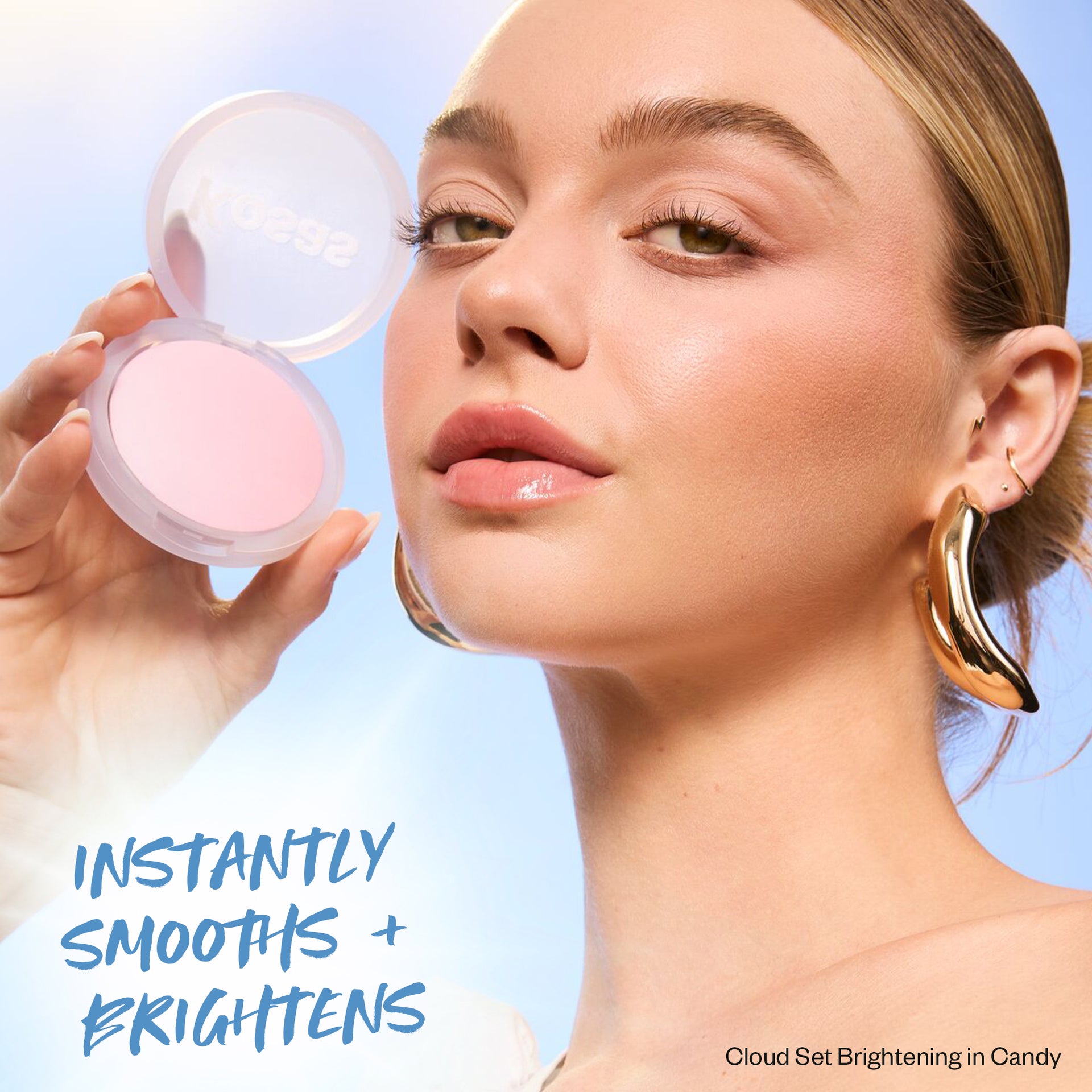 Cloud Set Brightening in Candy (Instantly Smooth + Brightens)