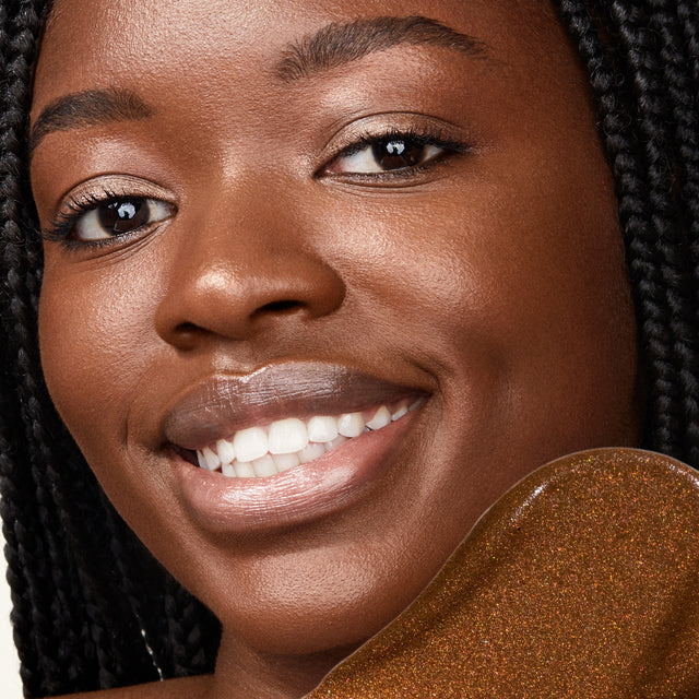 Model wearing Glow I.V. in Revitalize