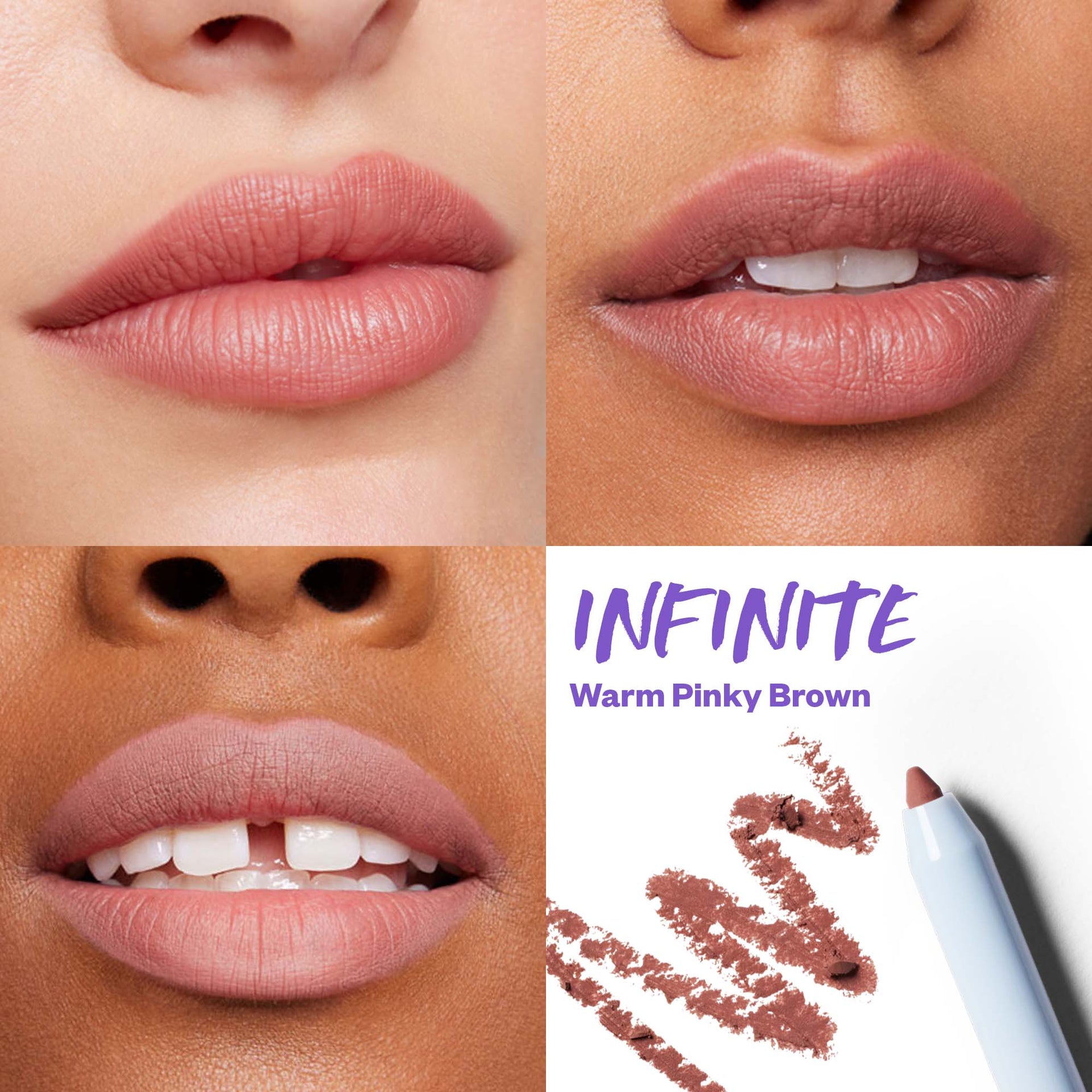 Hotliner in the shade Infinite when applied