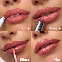 How to Use Grid of the Unbuttoned Lip Collection