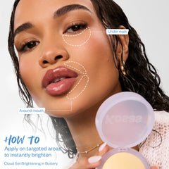 How to Use Cloud Set Brightening Powder