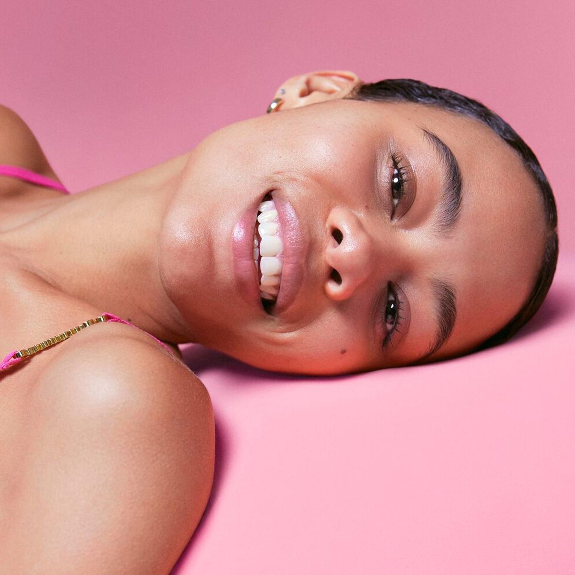 Plump + Juicy Cleansing Oil Model Shot