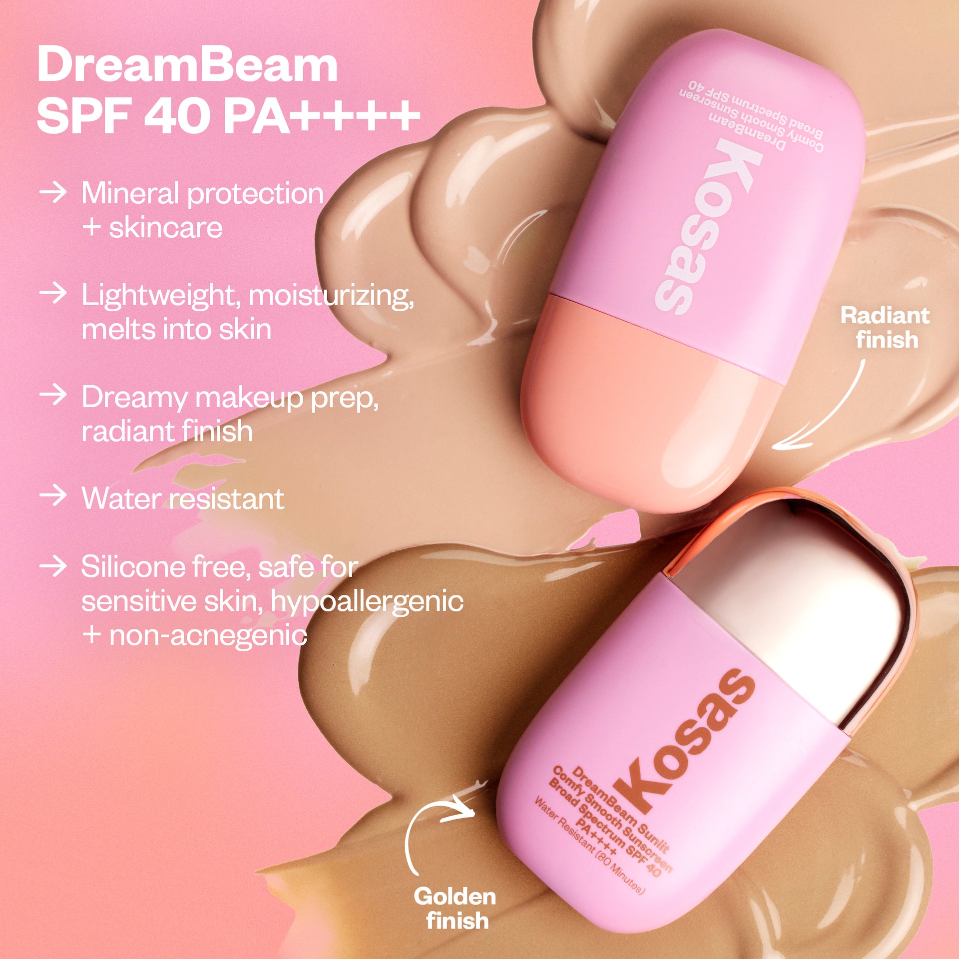 DreamBeam SPF 40 PA+++ Benefits