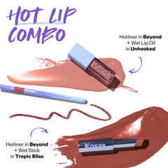 Hot Lip Combo (Hotliner in Beyond + Wet Lip Oil in Unhooked)