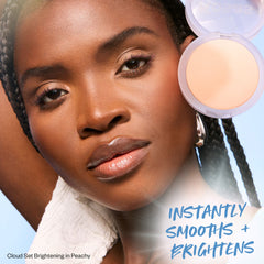 Cloud Set Brightening in Peachy (Instantly Smooth + Brightens)