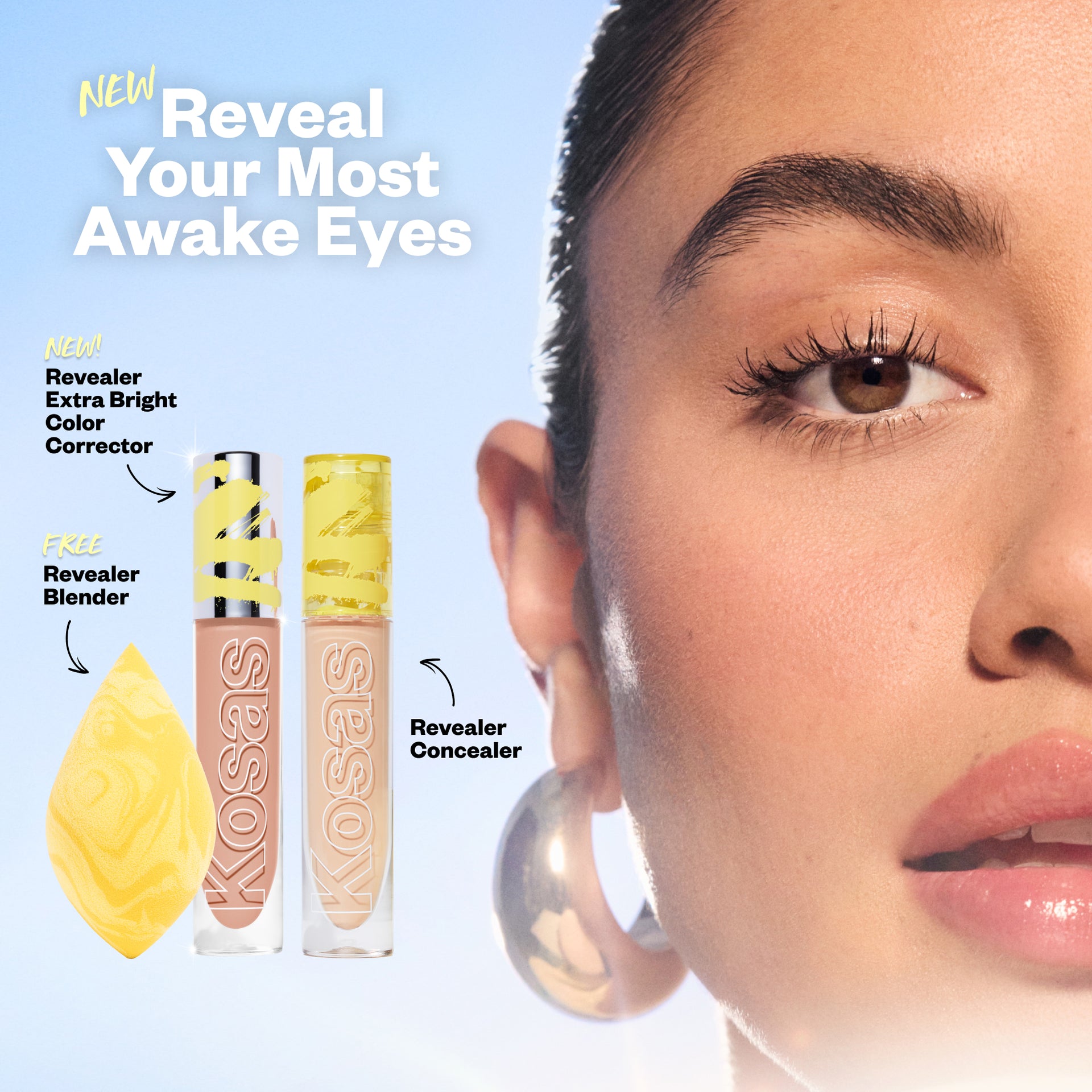 Reveal your most awake eyes