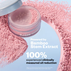 Powered by Bamboo Stem Extract - 100% experienced clinically measured oil reduction