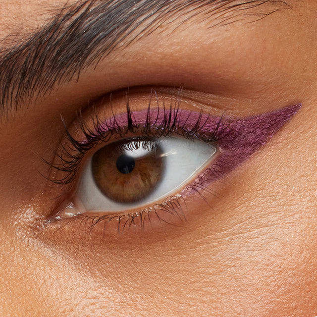 Medium skin tone model wearing Soulgazer in Bewitch