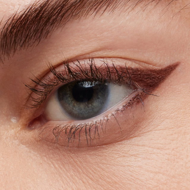 Light skin tone model wearing Soulgazer in Depth