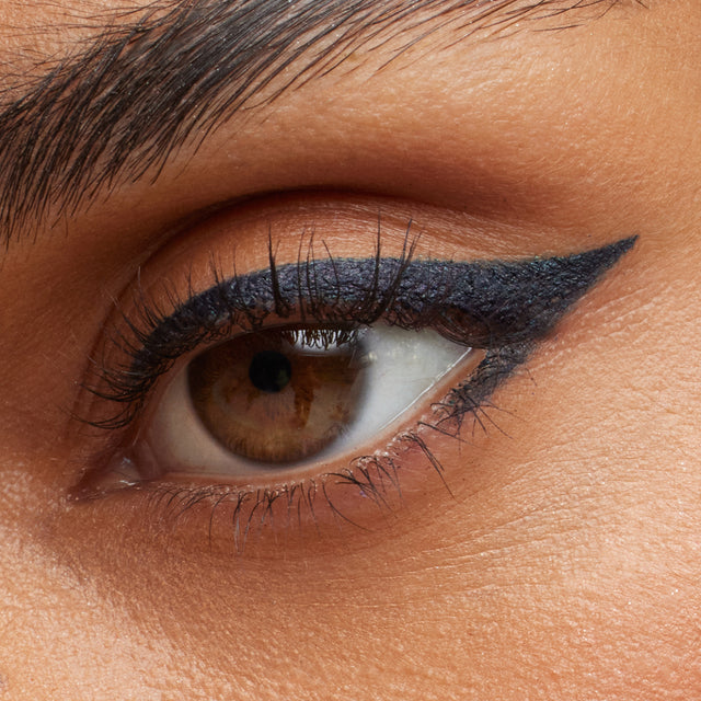 Medium skin tone model wearing Soulgazer in Enigma