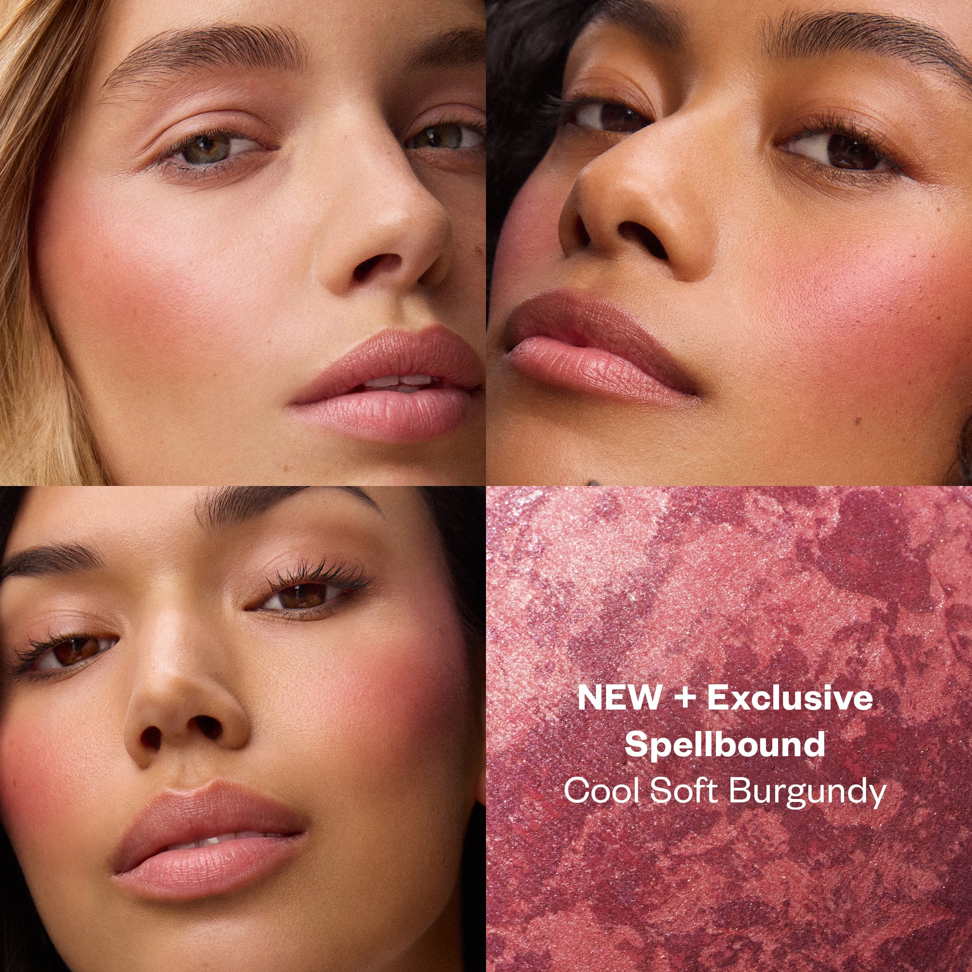 Blush is Life Spellbound when applied on different skin tones