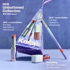 NEW Unbuttoned Collection (Wet Stick, Hotliner, Wet Lip Oil Gloss)