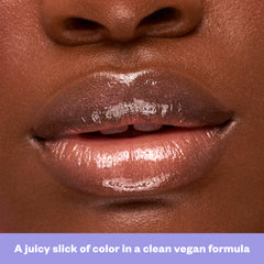 A juicy slick of color in a clean vegan formula