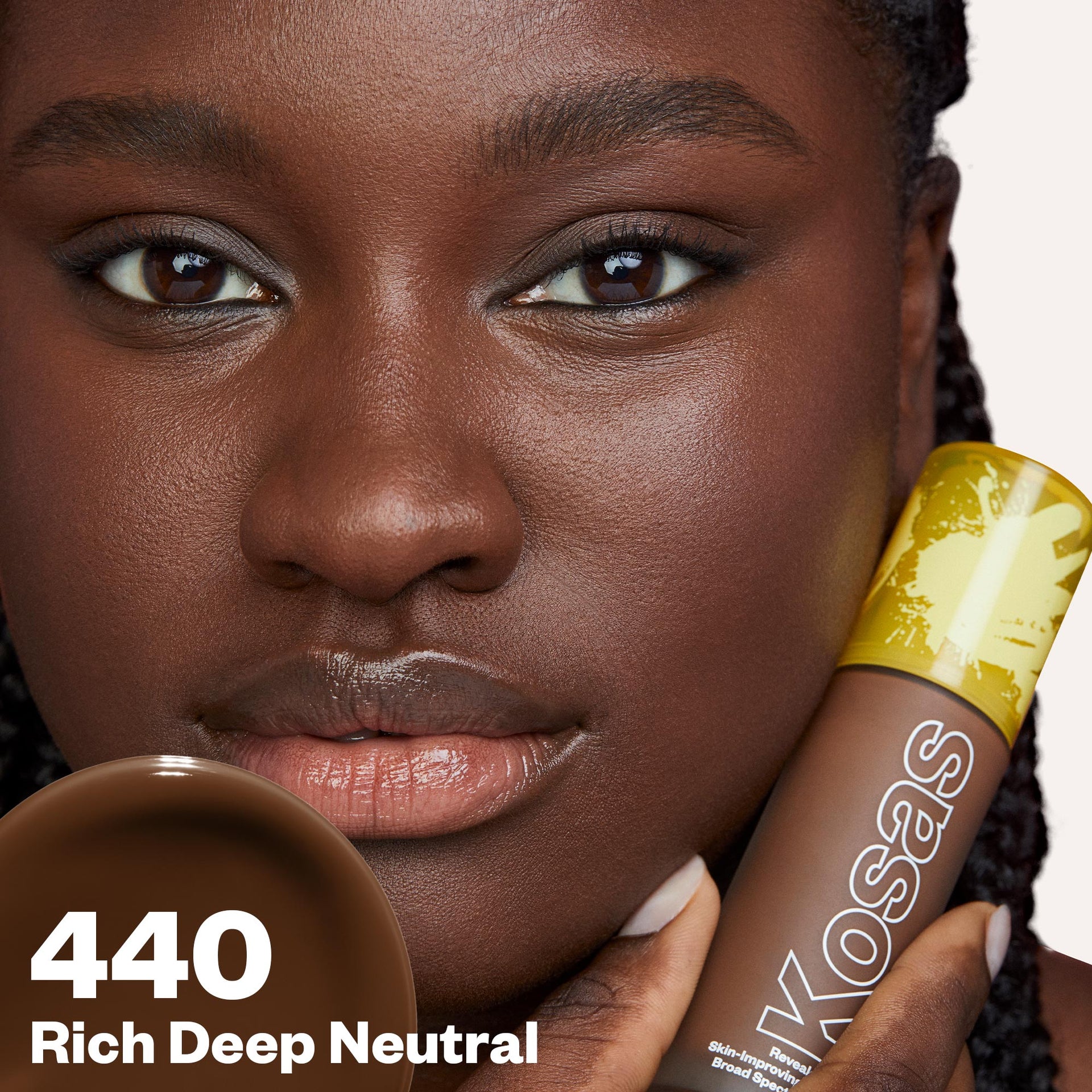 Rich Deep Neutral 440 Improving Foundation SPF 25