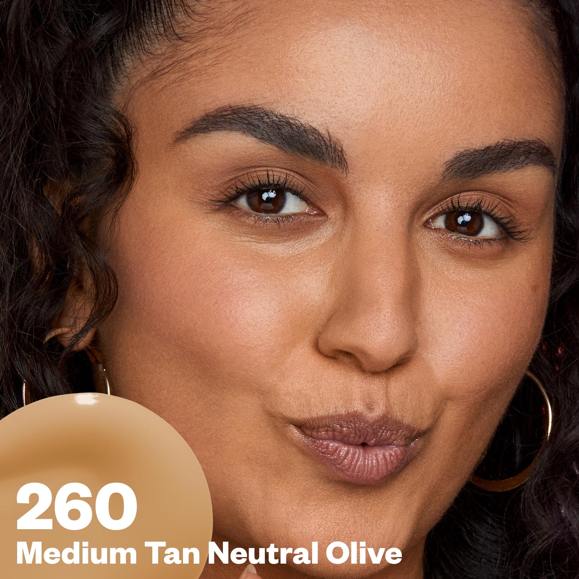 Medium Tan Neutral Olive 260 Improving Foundation SPF 25